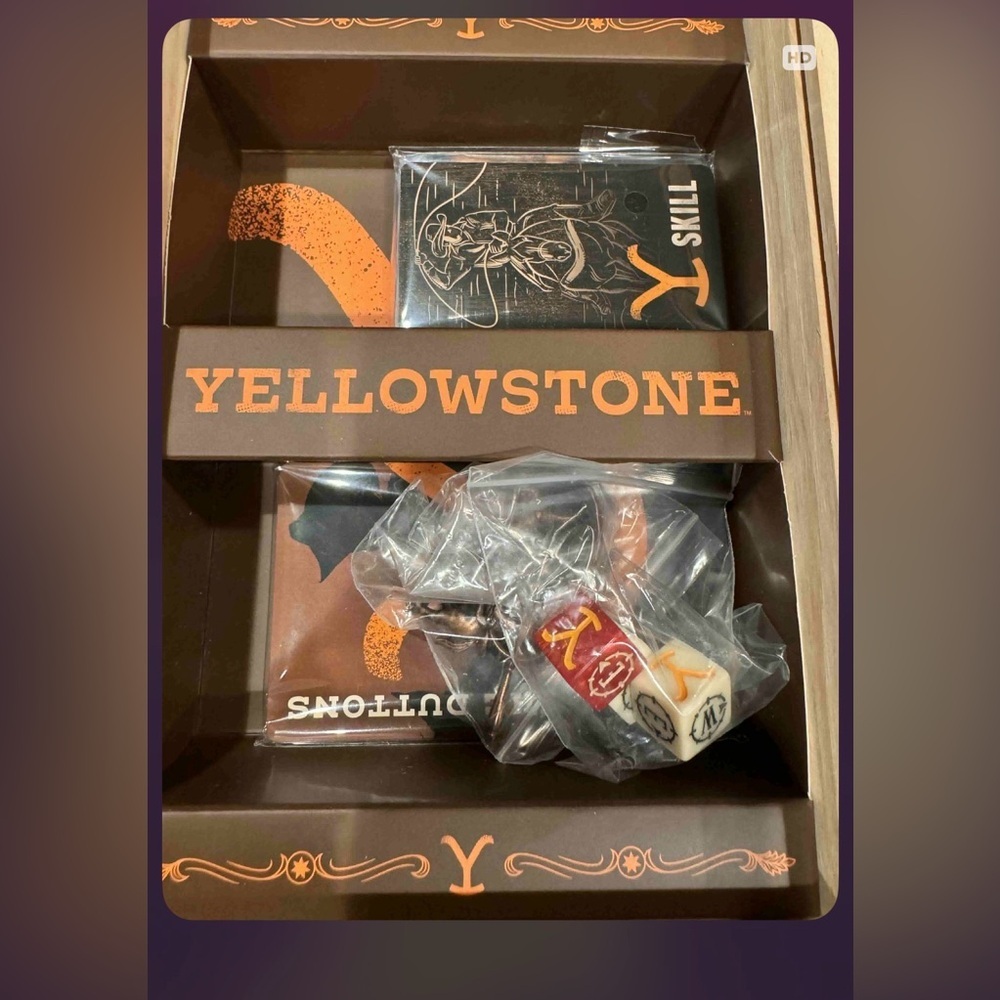 Yellowstone Wooden Board Game UNUSED - Picture 4 of 7